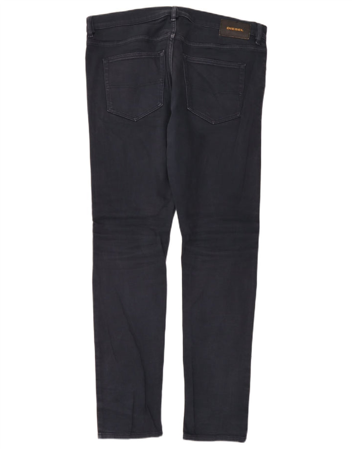 Diesel Herren D-Luster Slim Jeans W34 L34 Marineblau Baumwolle