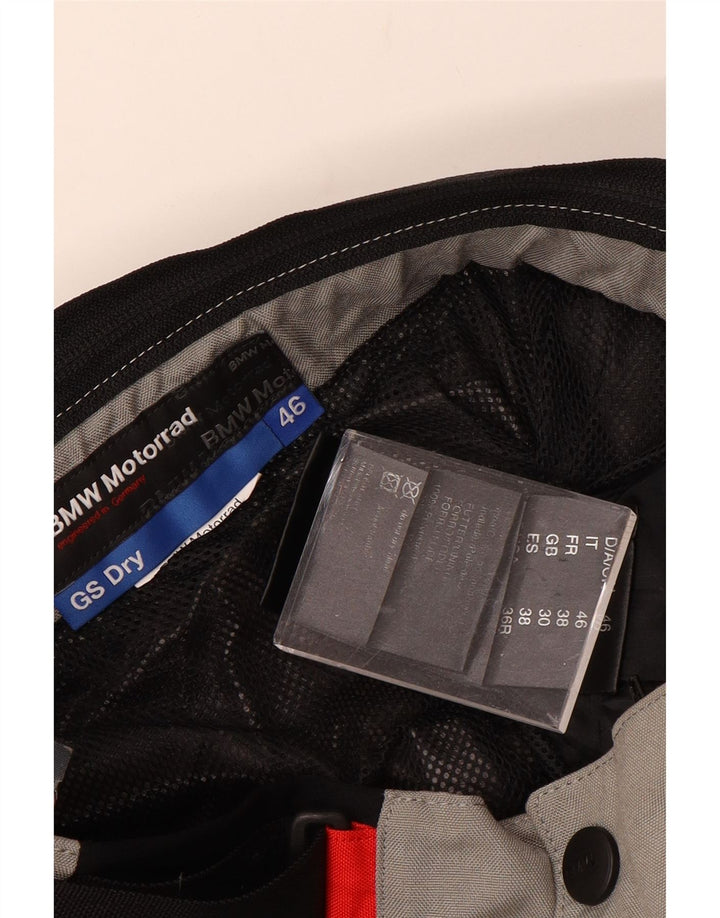 BMW MOTORRAD Herren Moto Racer Hose W30 L32 Graues Colourblock-Polyester