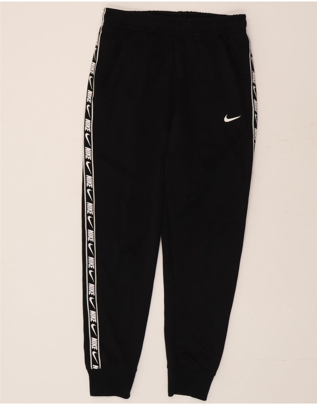Nike Herren-Trainingsanzug mit Dri-Fit-Grafik, Jogginghose, Größe S, Schwarz, Polyester