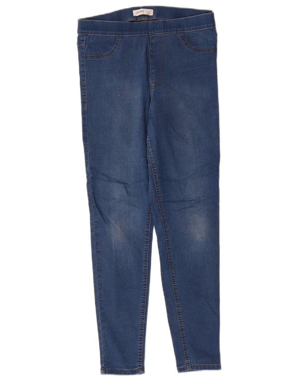 Marks & Spencer Damen Jegging-Jeans UK 10 Small W28 L27 Blaue Baumwolle