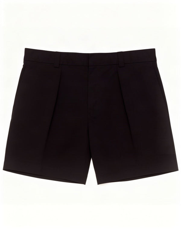 Topshop Damen Pegged Chino Shorts UK 12 Medium W30 Schwarz Polyester
