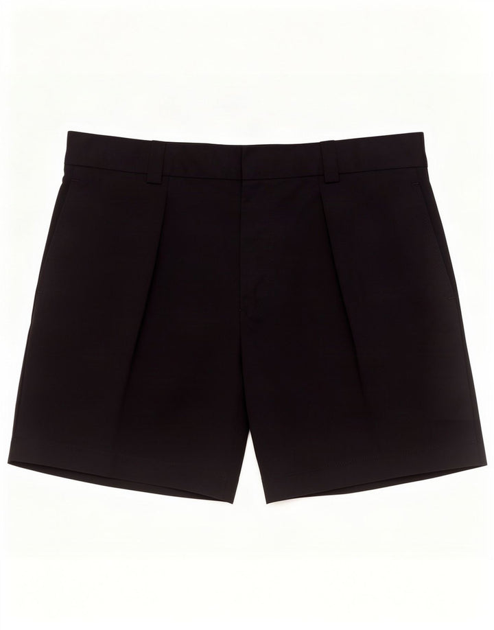 Topshop Damen Pegged Chino Shorts UK 12 Medium W30 Schwarz Polyester