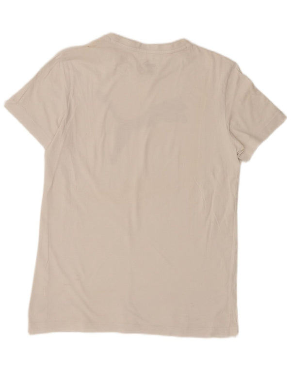 Puma Mädchen Grafik T-Shirt Top 15-16 Jahre Weiß