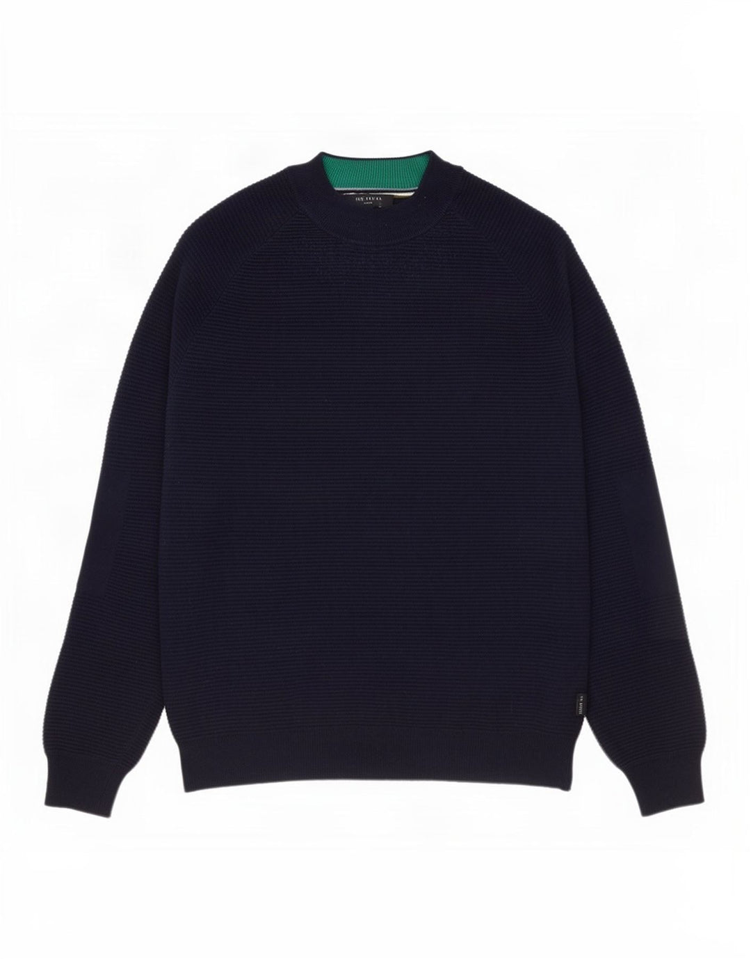Ted Baker Rollkragenpullover für Herren, Größe 3, mittelgroß, marineblau, Baumwolle