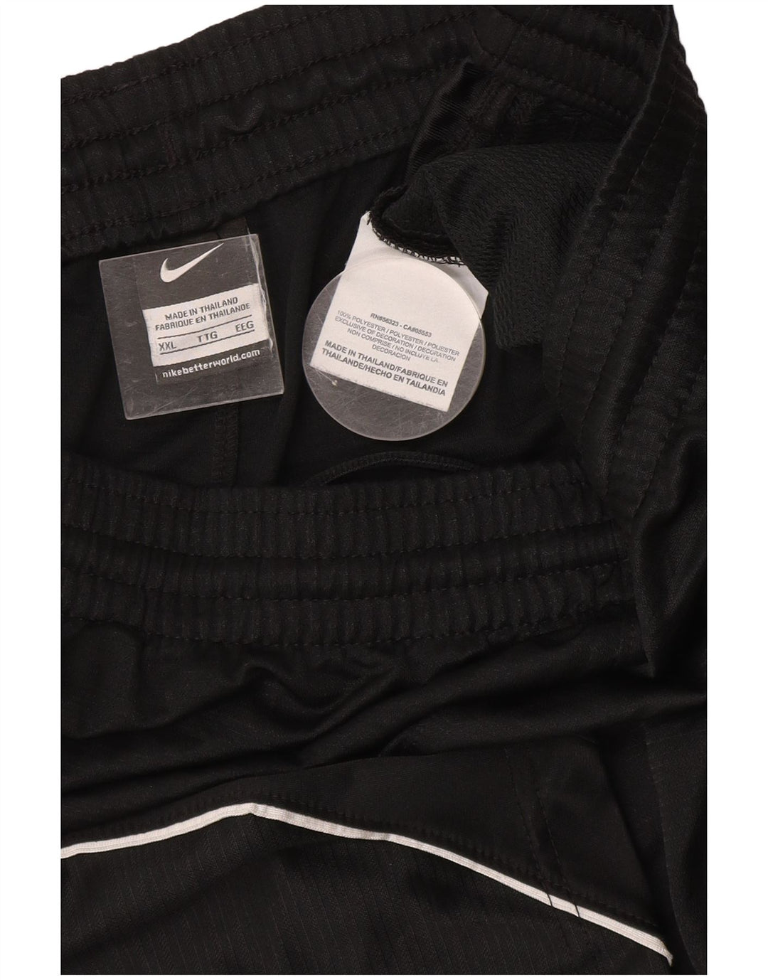 Nike Herren Sportshorts 2XL Schwarz Polyester