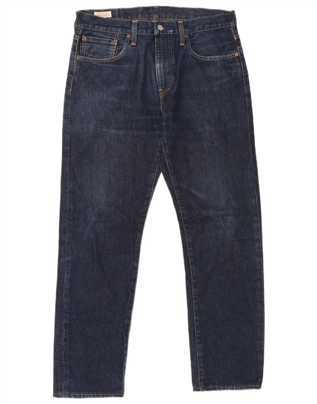 Levi's Herren 502 Tapered Jeans W32 L32 Marineblau Baumwolle