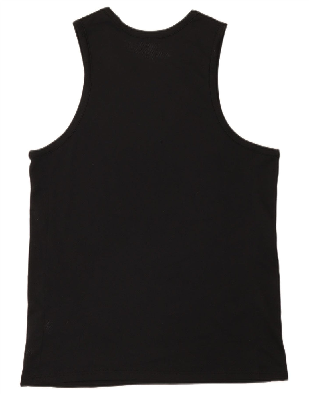 Nike Herren Dri Fit Grafik-Weste-Oberteil, Mittelschwarzes Polyester