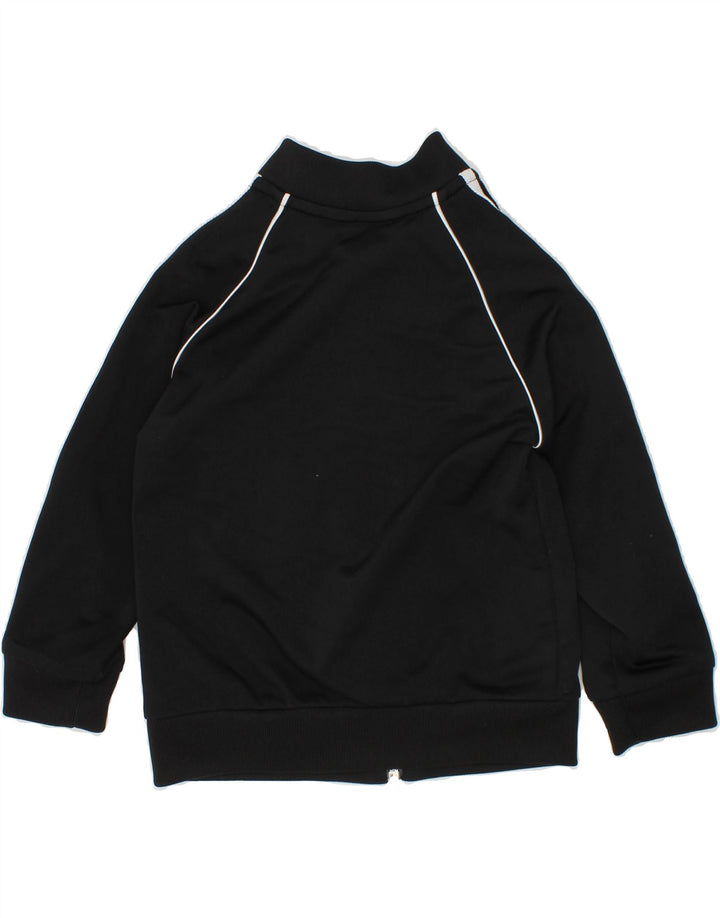 ADIDAS Baby Boys Tracksuit Top Jacket 9-12 Months Black Polyester Vintage Adidas and Second-Hand Adidas from Messina Hembry 