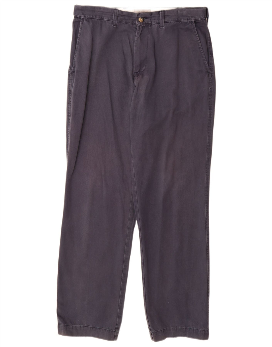 Marks & Spencer Herren-Chinohose, normal, W32, L31, Marineblau, Baumwolle