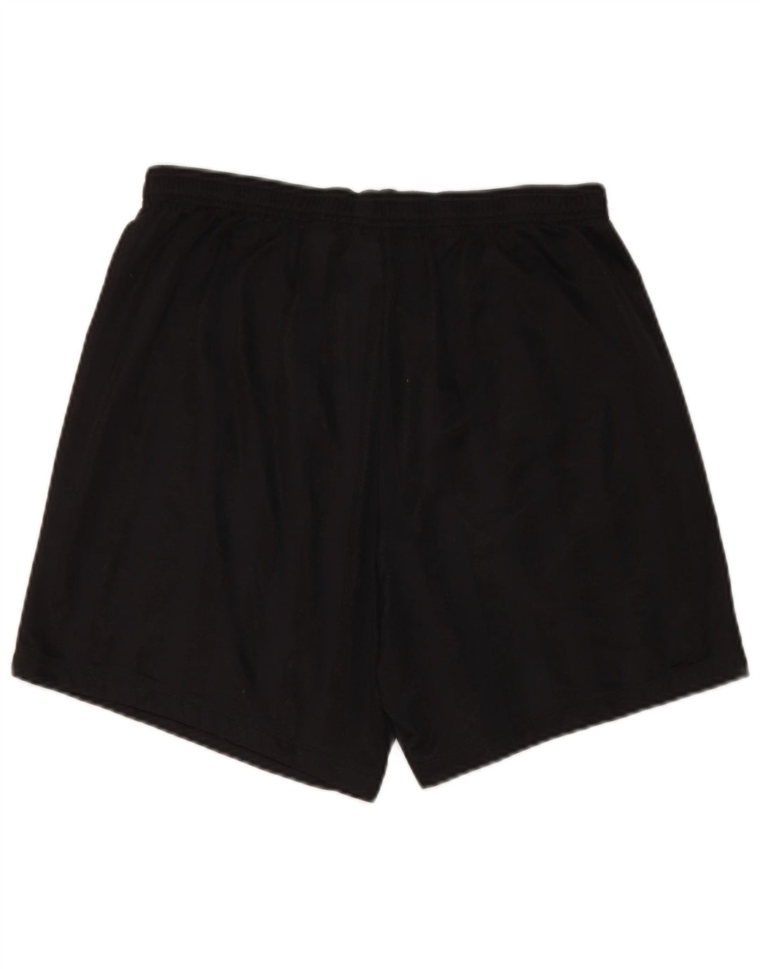 Nike Herren-Sportshorts, mittelgroß, schwarzes Nadelstreifen-Polyester