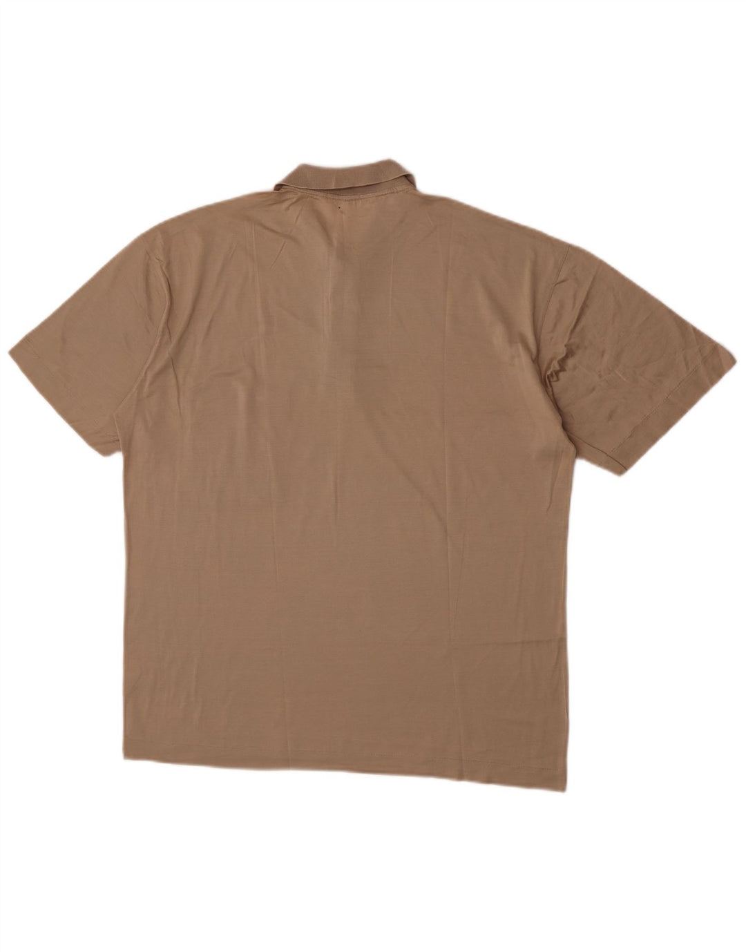 Cacharel Herren-Poloshirt, groß, beige Baumwolle