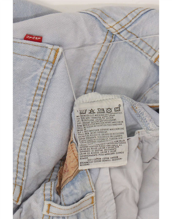 Levi's Herren Straight Jeans W34 L31 Blaue Baumwolle