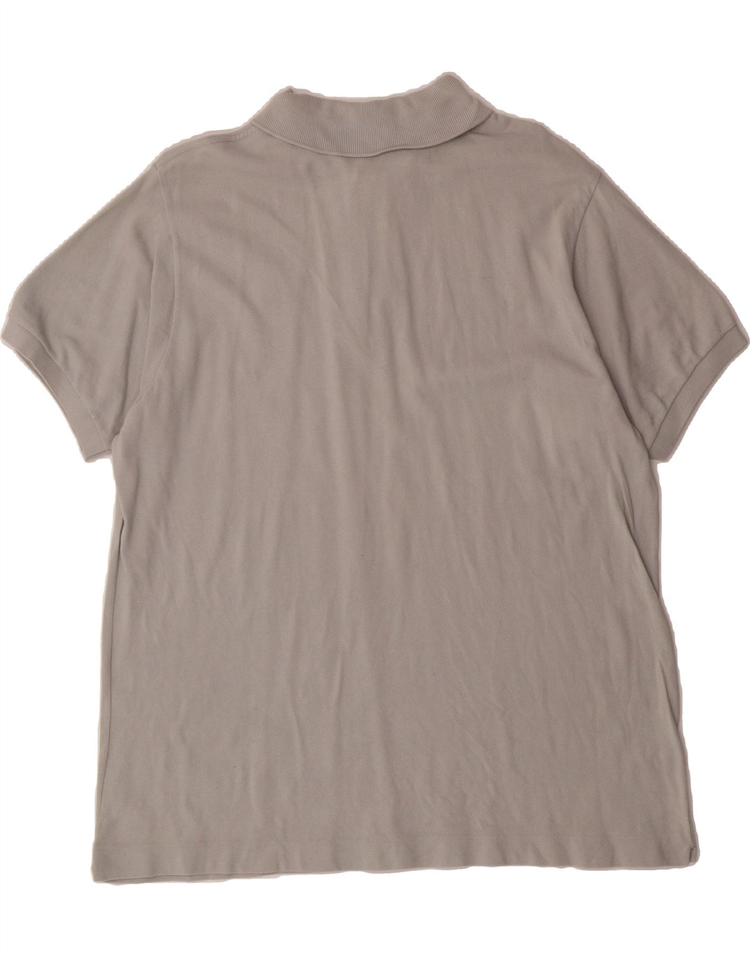 LACOSTE Mens Polo Shirt Size 6 XL Grey Cotton Vintage Lacoste and Second-Hand Lacoste from Messina Hembry 