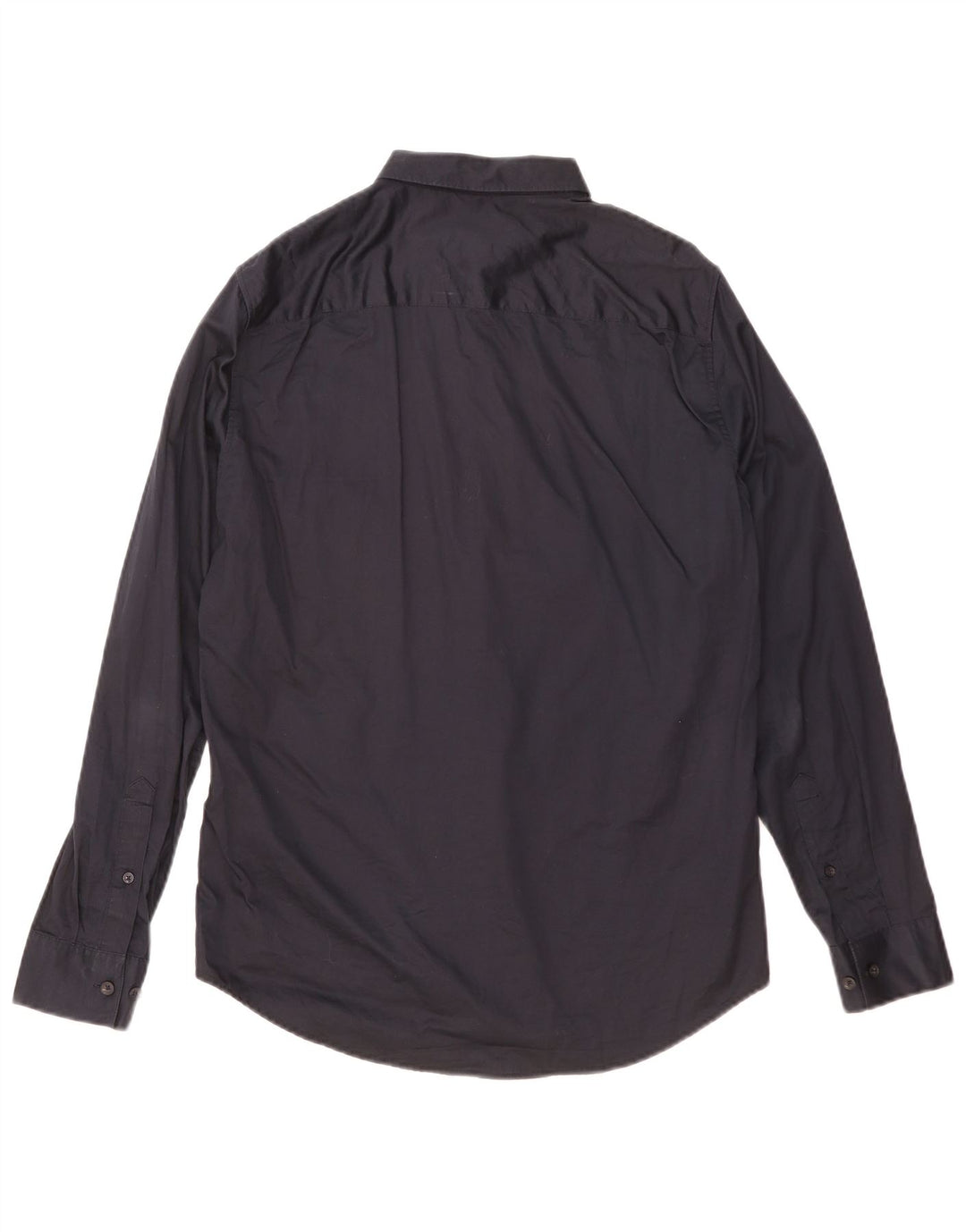 Armani Exchange Herrenhemd Mittelschwarze Baumwolle