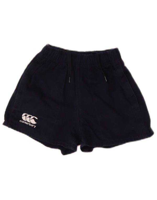 Canterbury Freizeitshorts für Mädchen, 7–8 Jahre, W19, Marineblau, Baumwolle