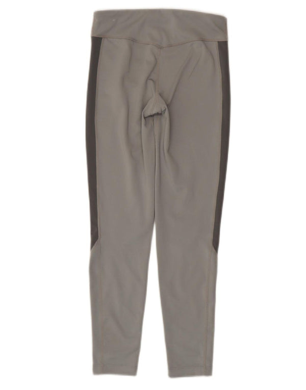 NIKE Dri-Fit-Leggings für Mädchen, 10–11 Jahre, mittelgraues Colourblock-Polyester