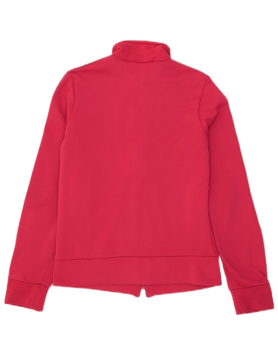Adidas Damen Trainingsanzug Top Jacke UK 12 Mittelrosa Polyester