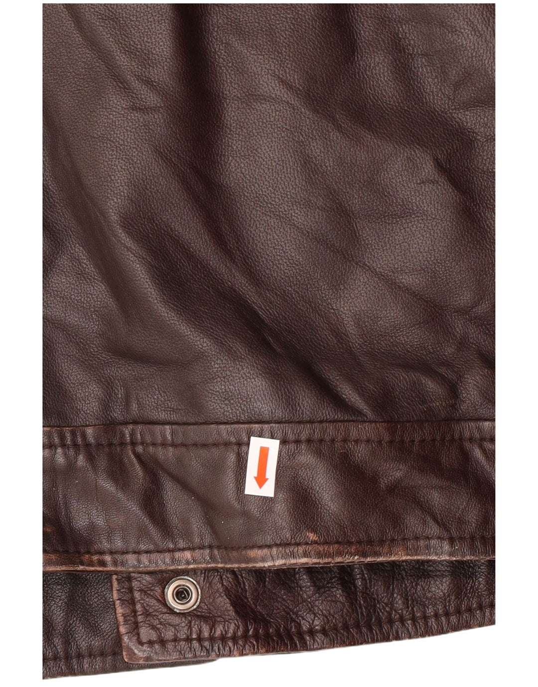 Conbipel Herren Militärlederjacke IT 54 XL Braunes Lammleder