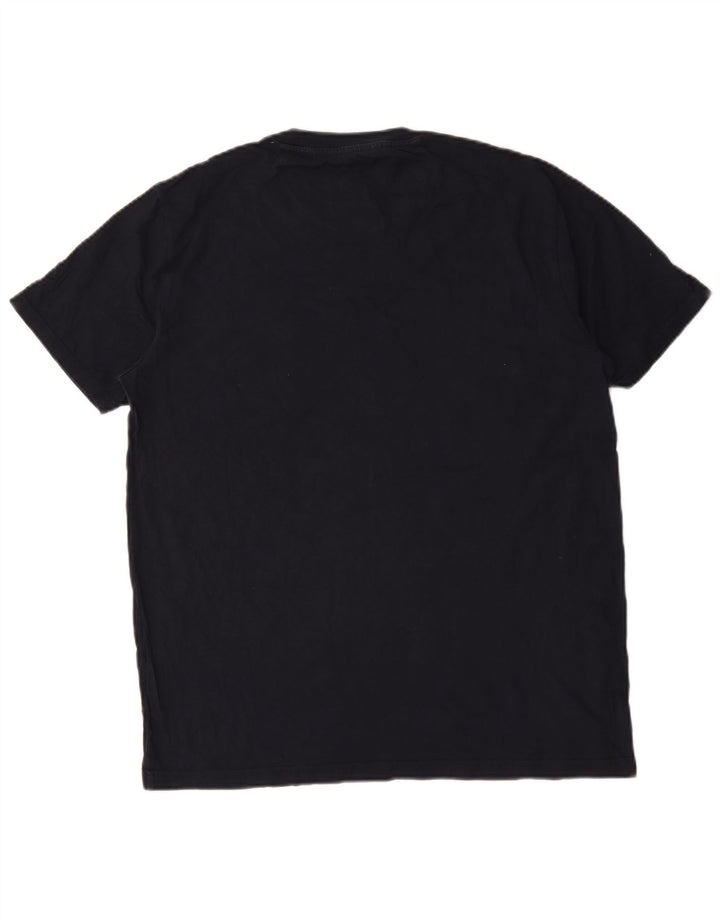 Penguin Herren-T-Shirt, groß, marineblau, Baumwolle