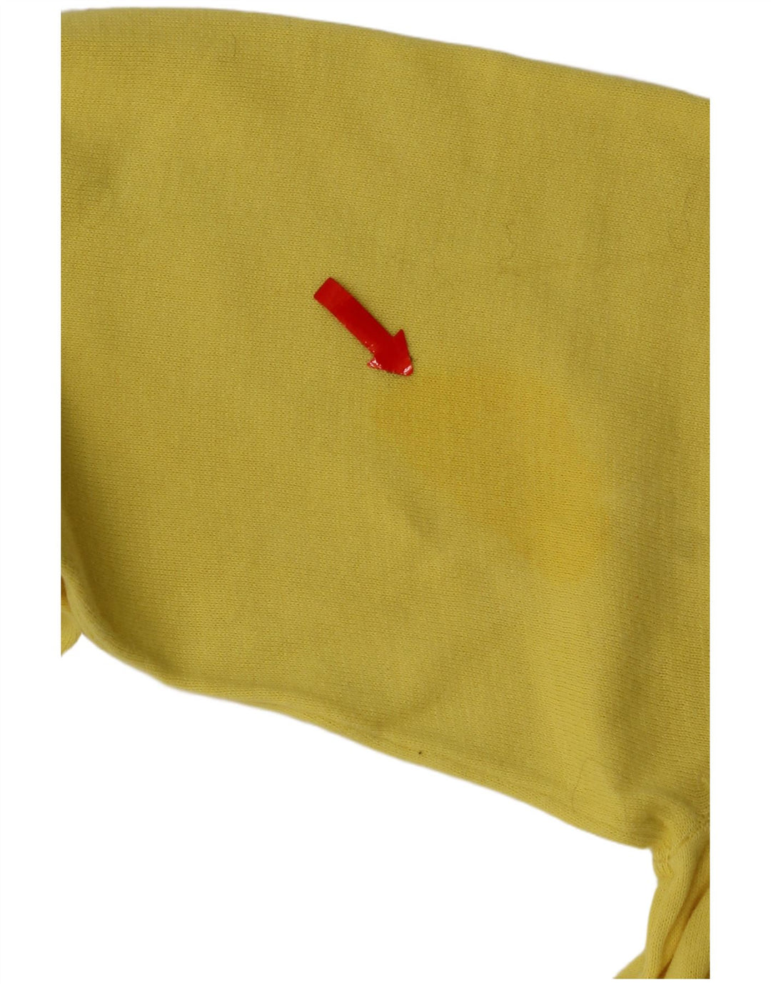 Refrigue Herren-Pullover mit Rundhalsausschnitt, mittelgelbe Baumwolle