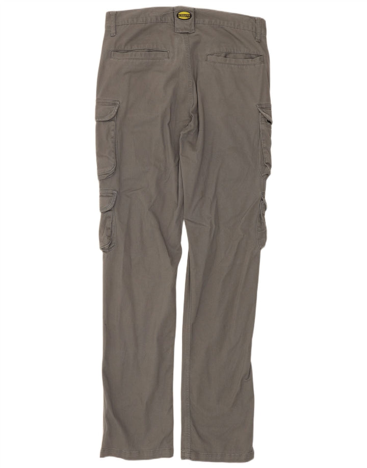 DIADORA Slim Cargo-Hose für Herren, W32, L34, graue Baumwolle