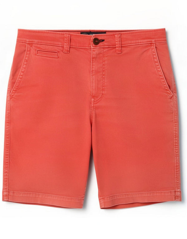 American Eagle Herren Flex Classic Fit Chino Shorts Medium W32 Rosa Baumwolle