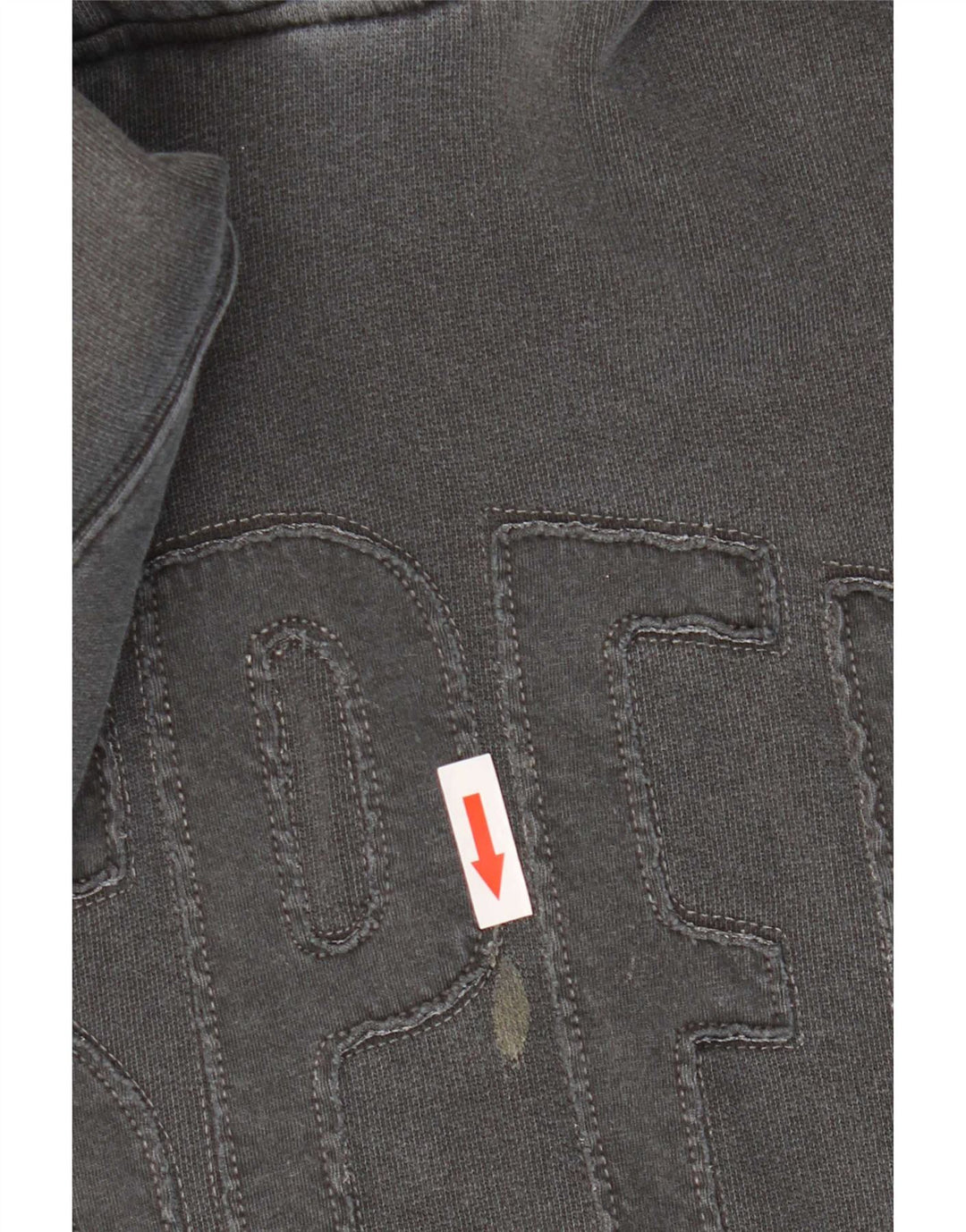 Marks & Spencer Damen-Pullover mit Grafik-Übergröße, Kapuzenpullover, Gr. 14, mittelschwarz