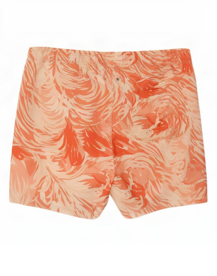 Gant Herren-Badeshorts, mittelgroß, mehrfarbig, Batik-Polyester