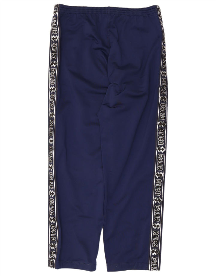 Errea Herren-Trainingshose mit grafischer Grafik, Mittelmarineblau, Polyester