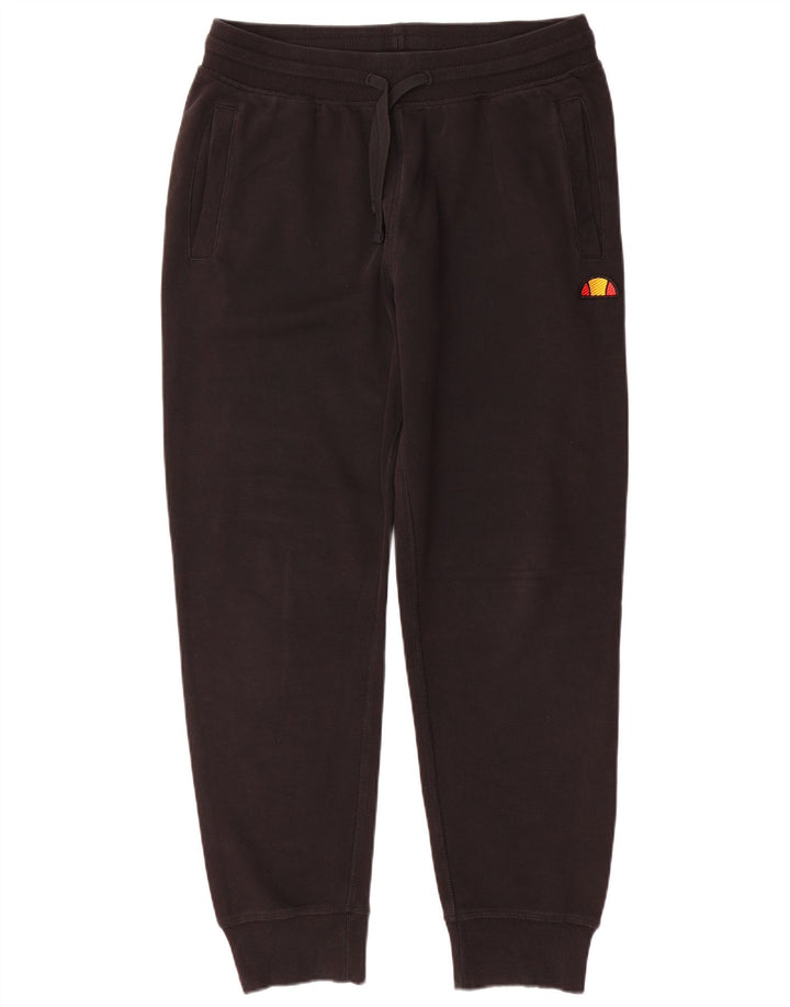 Ellesse Herren-Trainingshose, Jogginghose, Größe L, Schwarz