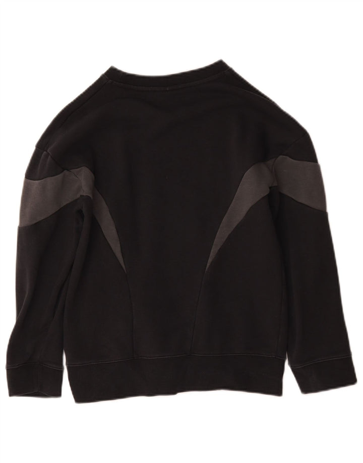 Nike Jungen-Sweatshirt mit Grafik, 8–9 Jahre, Größe S, Schwarz, Farbblock