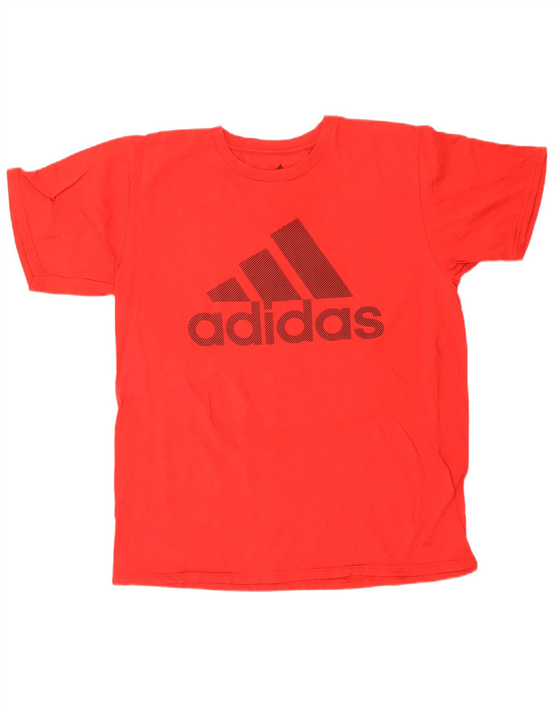 Adidas Herren Grafik T-Shirt Top Große rote Baumwolle