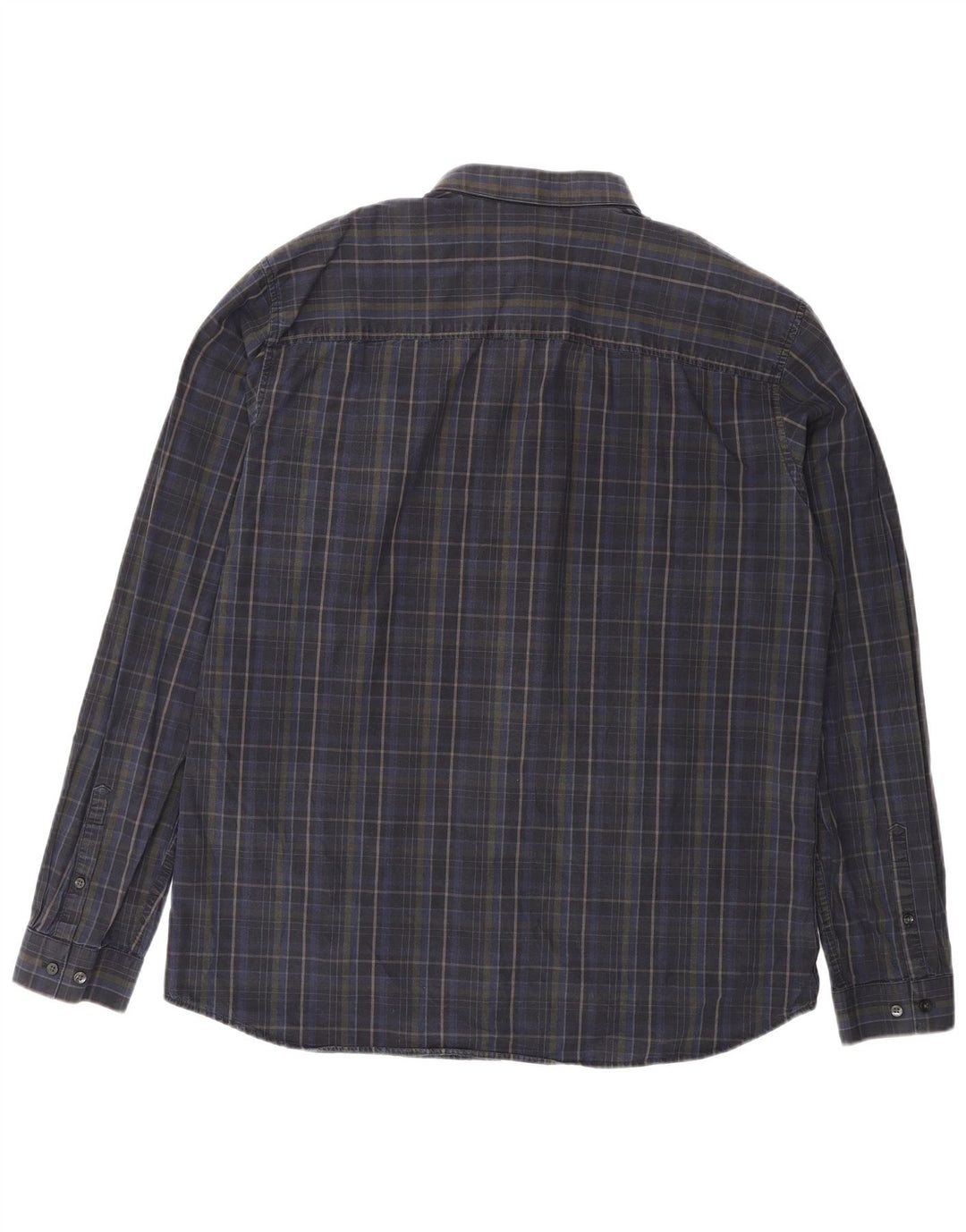 Jack & Jones Herrenhemd XL, marineblau, kariert, Baumwolle