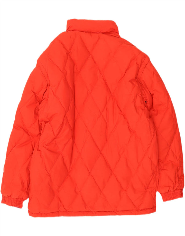 MC Kee's Herren-Skijacke mit lockerer Passform und Kapuze, UK 38, Mittelrot, Farbblock
