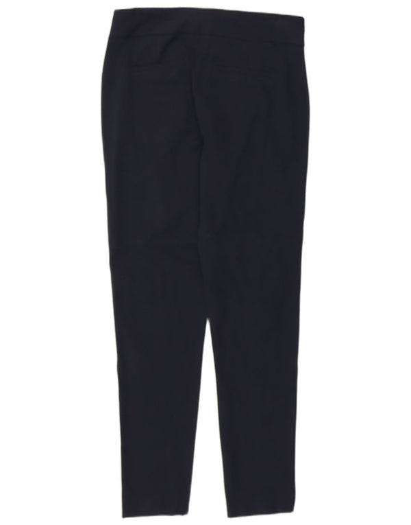 Phase Eight Damen-Hose, kurz geschnitten, UK 44, Größe L, W32, L29, Marineblau, Baumwolle