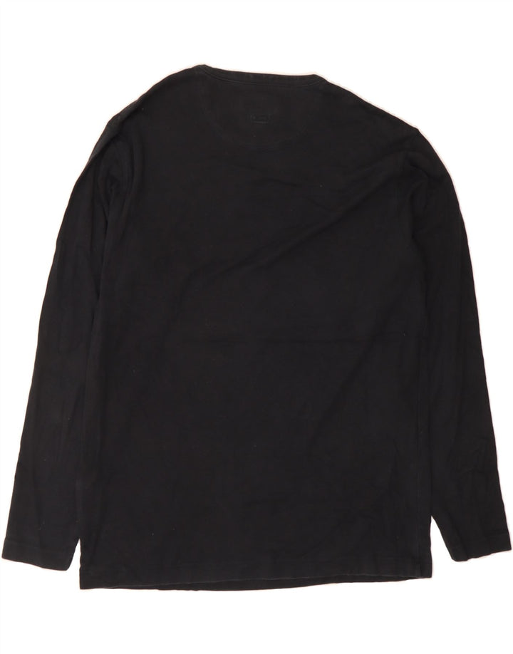 GANT Mens Crew Neck Jumper Sweater Medium Black Cotton Vintage Gant and Second-Hand Gant from Messina Hembry 