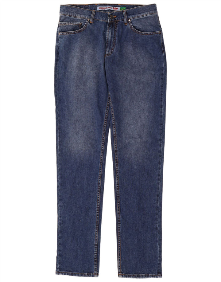 CARRERA Mens 700 Regular Straight Jeans IT 48 Medium W33 L35 Blue Cotton