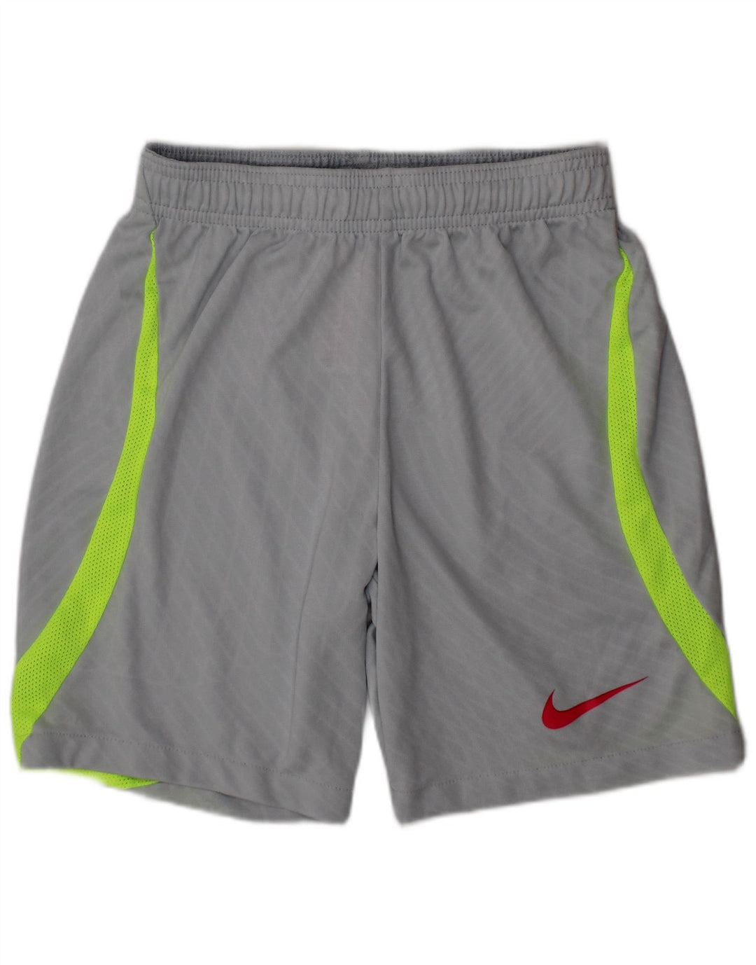 NIKE Boys Dri Fit Sport Shorts 8-9 Years Small  Blue Striped Polyester