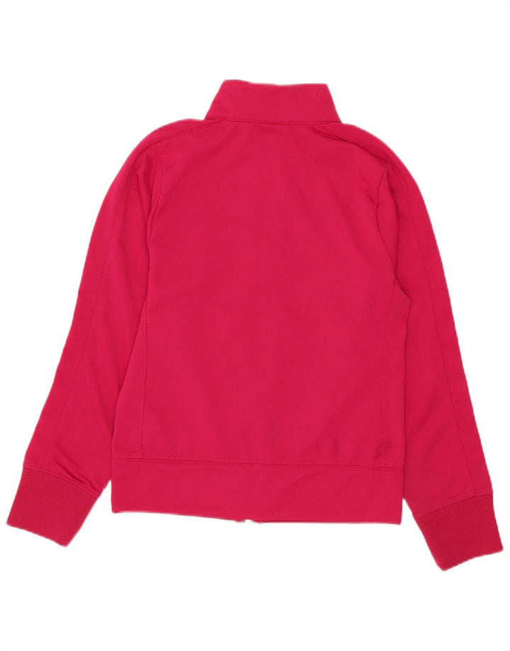 Nike Mädchen-Trainingsanzugoberteil, Jacke, 8–9 Jahre, Größe S, Rosa, Polyester