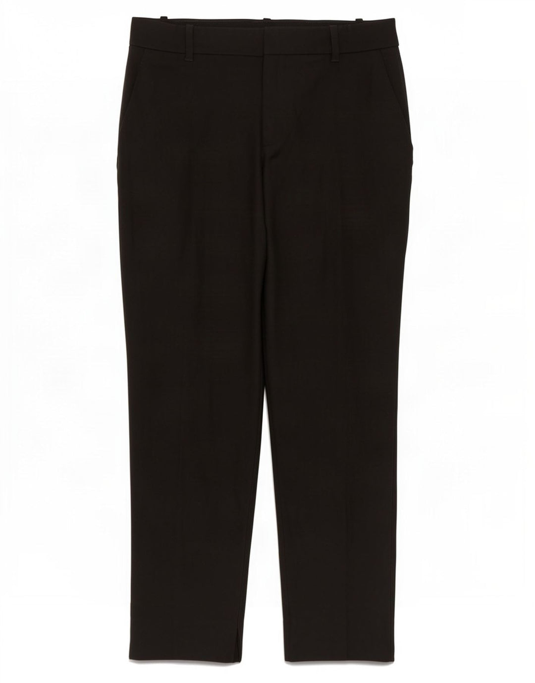 Gerade Chino-Hose für Damen von Zara, Größe M, W28, L27, Schwarz
