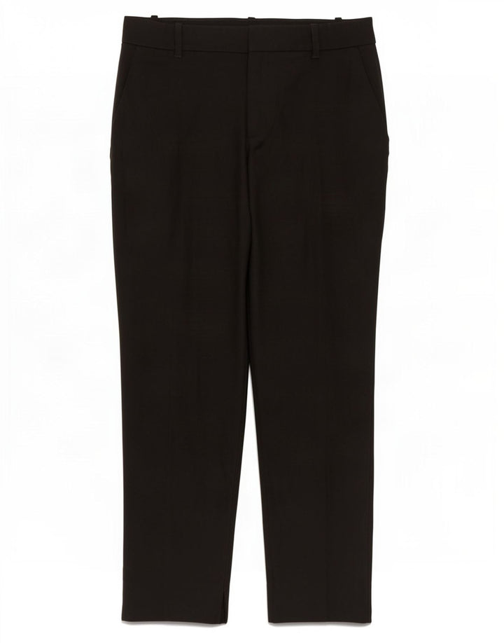 Gerade Chino-Hose für Damen von Zara, Größe M, W28, L27, Schwarz