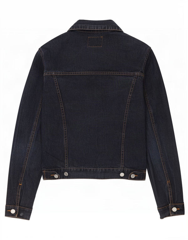Onyx Damen Jeansjacke UK 10 Small Marineblau