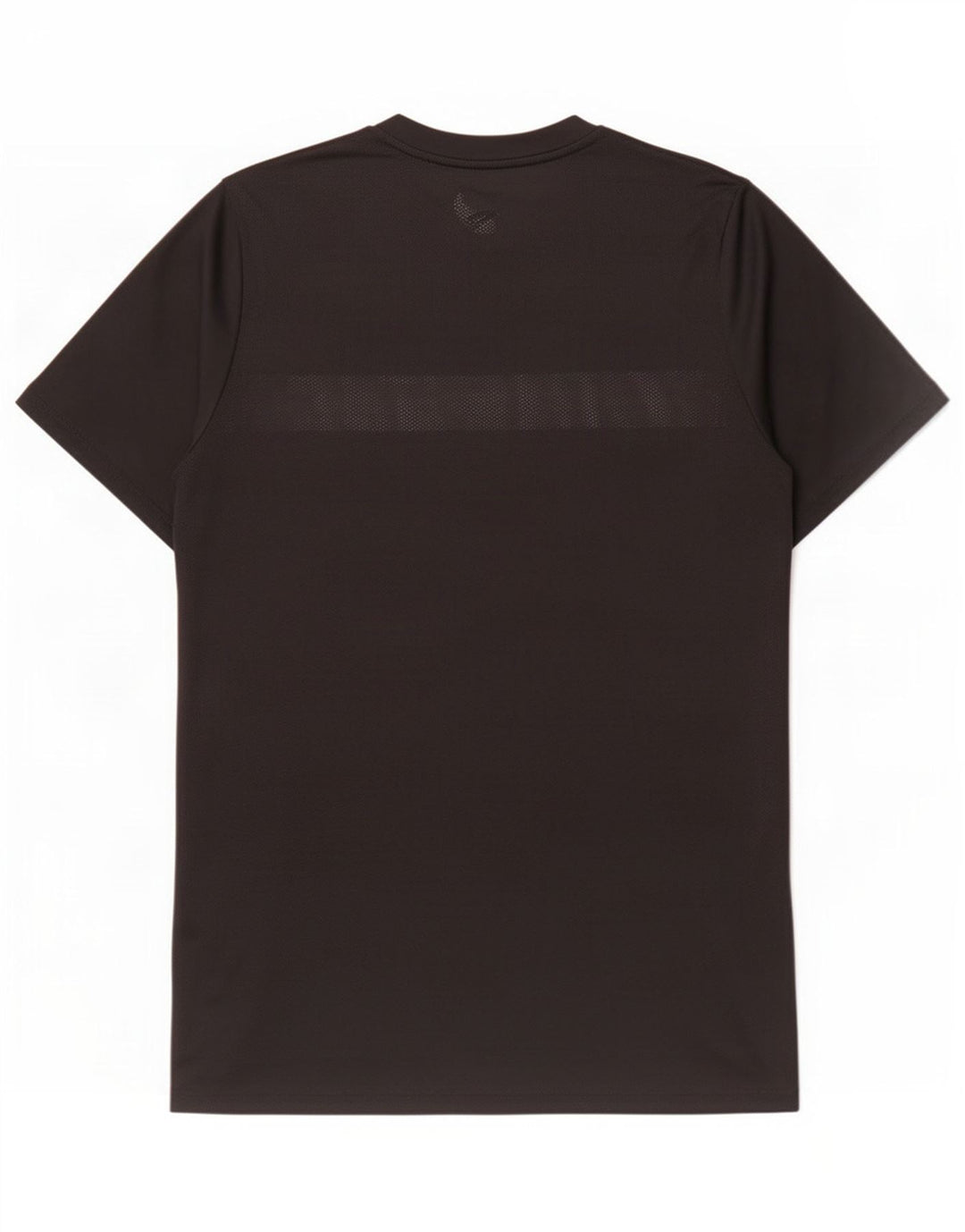 Nike Herren Dri Fit T-Shirt Top Mittelschwarzes Colourblock-Polyester