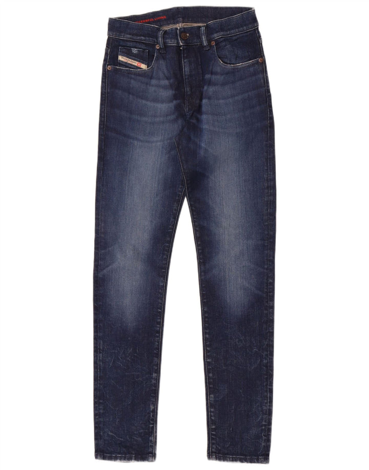 Diesel Damen Slim Jeans W26 L31 Blaue Baumwolle