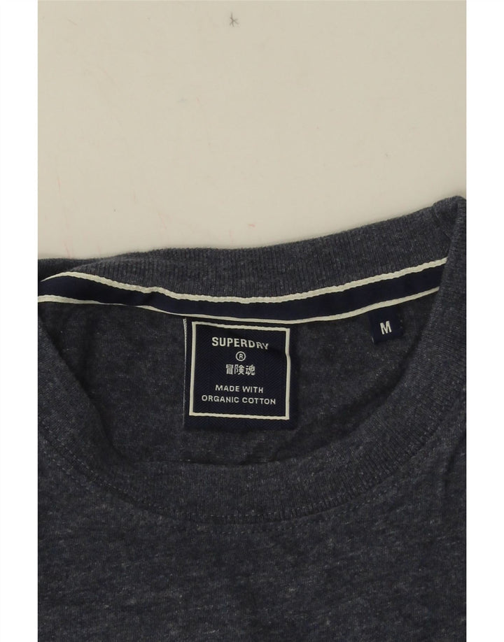 Superdry Herren T-Shirt-Oberteil aus Baumwolle in mittlerem Marineblau