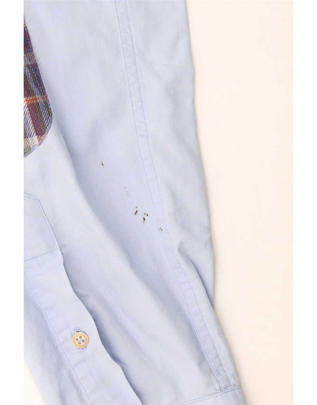 MASSIMO DUTTI Herrenhemd Mittelblau