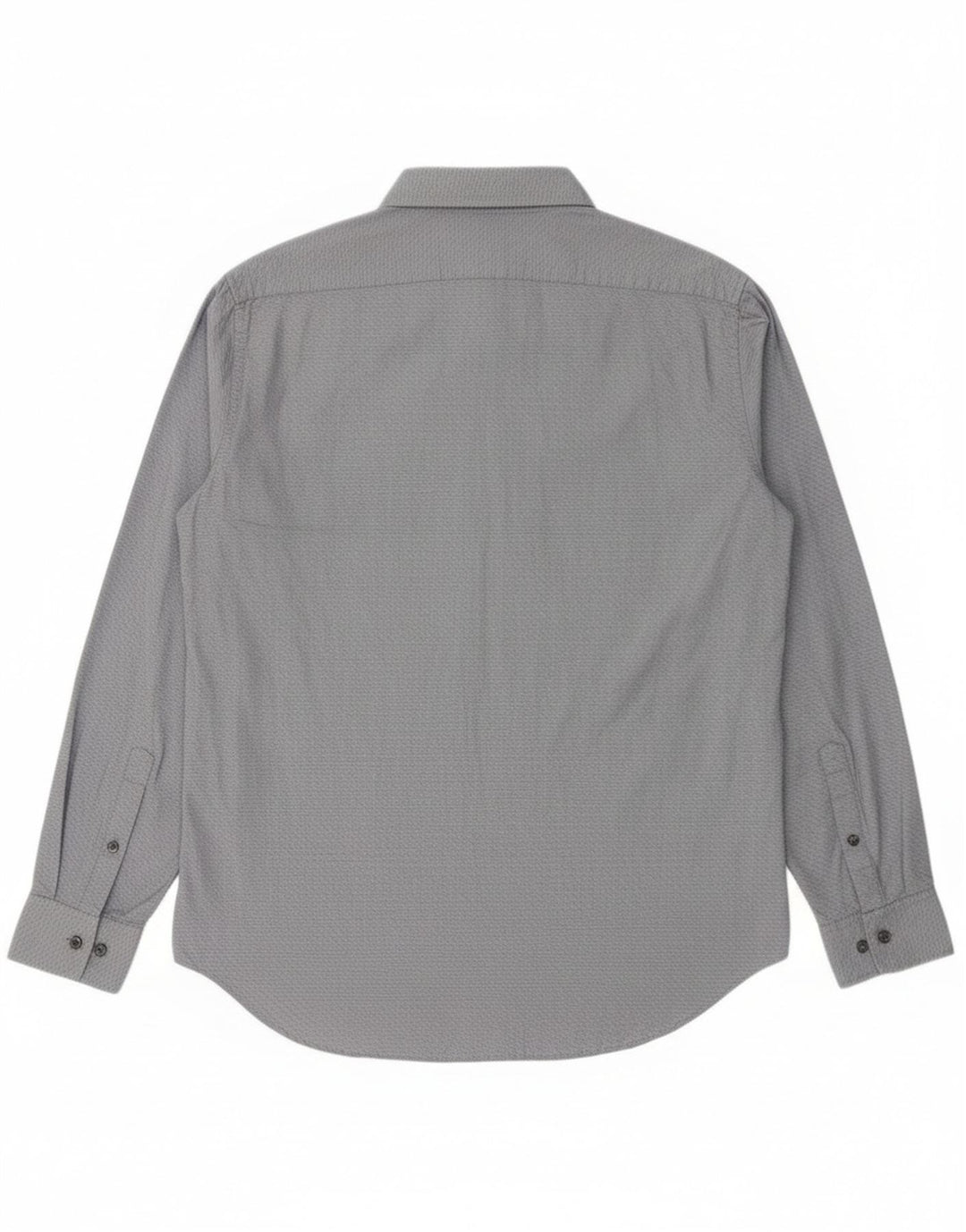 Calvin Klein Herren-Slim-Fit-Hemd, groß, marineblau, geometrisch