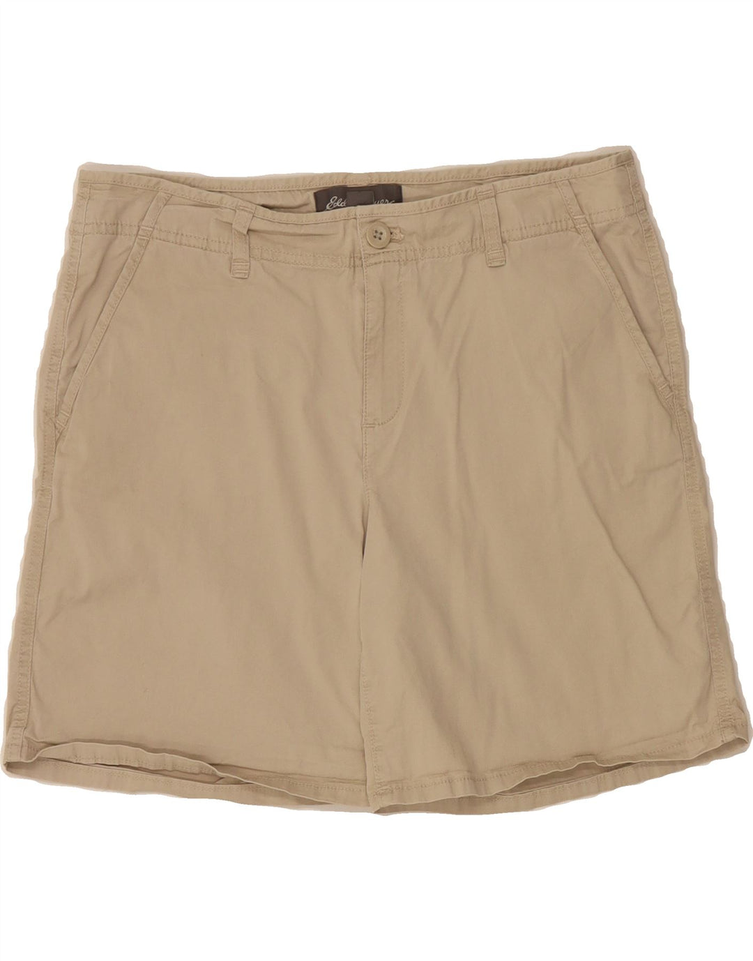 EDDIE BAUER Womens Chino Shorts US 8 Medium W34  Beige Cotton Vintage Eddie Bauer and Second-Hand Eddie Bauer from Messina Hembry 