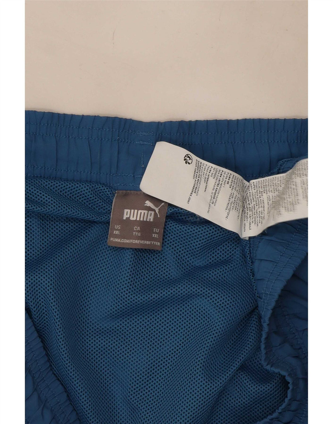 Puma Herren Badeshorts 2XL Blau Polyester