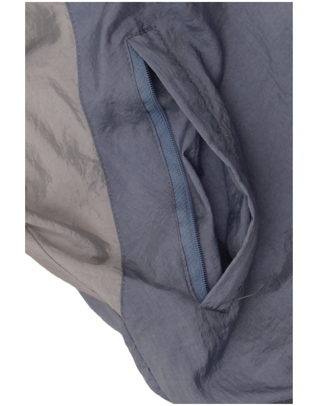 Masita Herren-Trainingsanzugoberteil, XL, blaues Colourblock-Polyamid